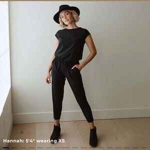 Albion Black Jumpsuit